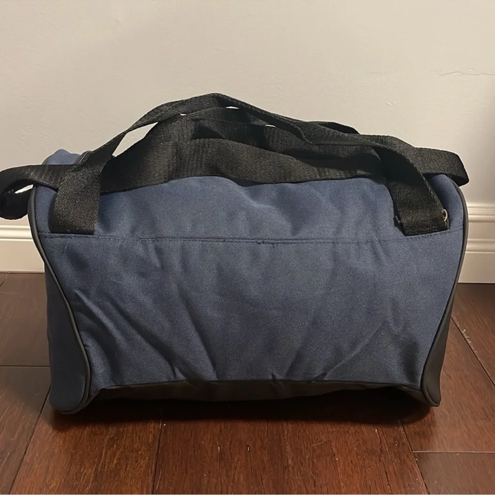 PACO RABANNE Men's Blue and Black Duffel Bag